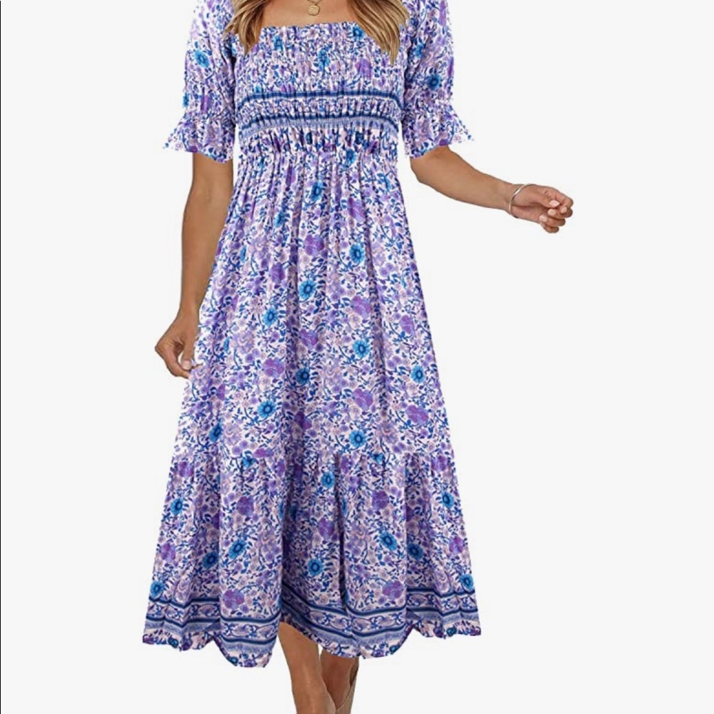Boho Midi Dress